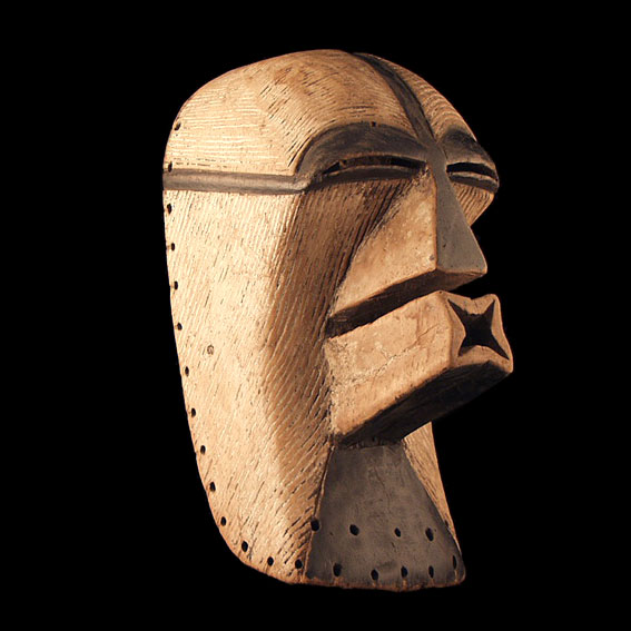Female Kifwebe mask, Songye, Democratic Republic of Congo